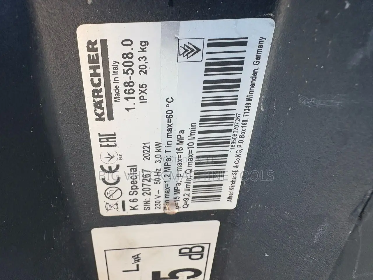 Original Electric Karcher Pressure Washer