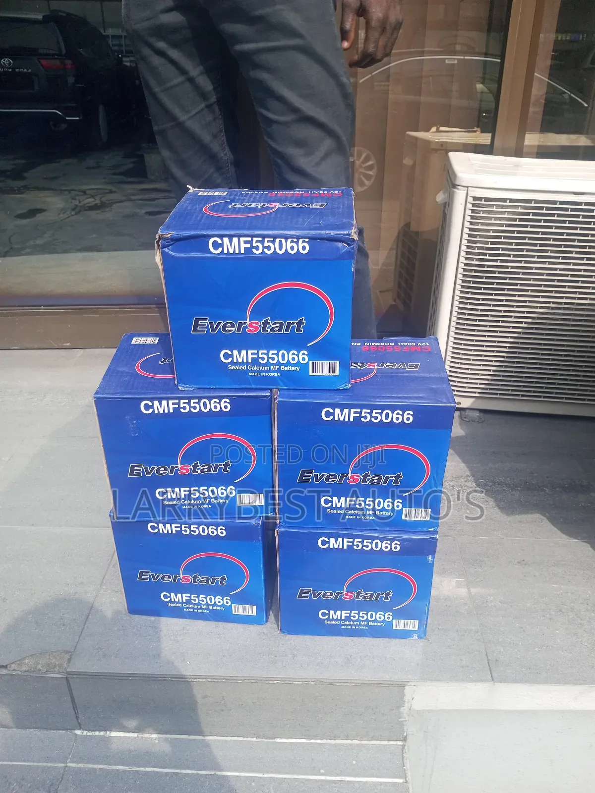 12v50ah Everstart Battery Made in Korea