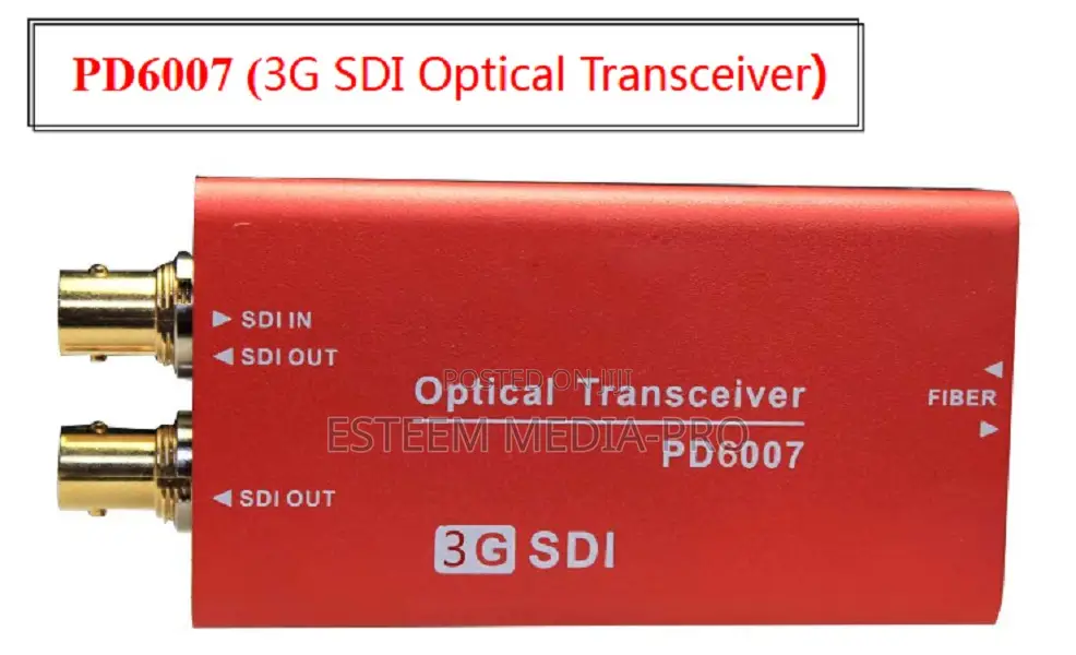 Devicewell (Pd6007) 3g Sdi Bidirectional Optical Transceiver