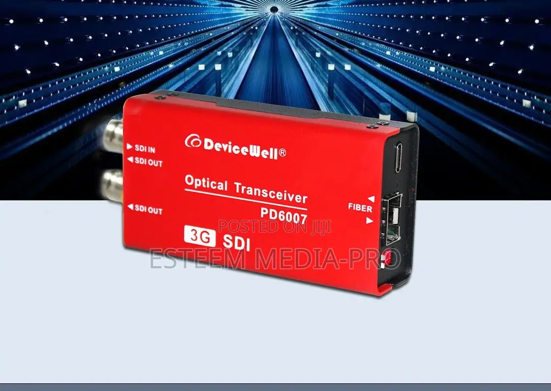 Devicewell (Pd6007) 3g Sdi Bidirectional Optical Transceiver