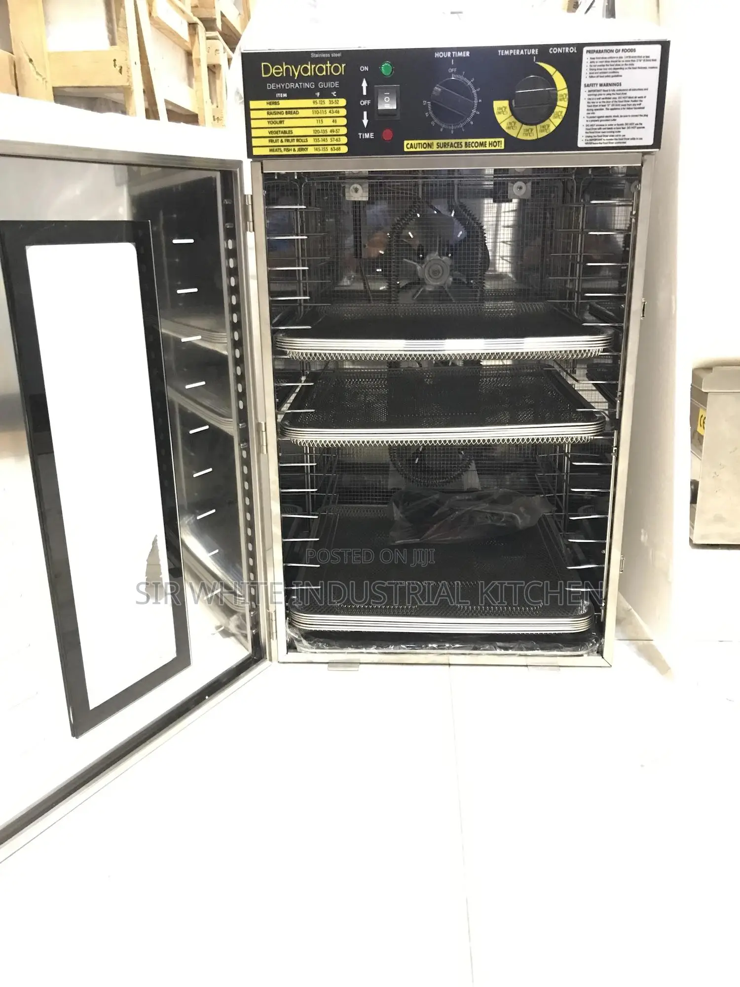 Modern Design of 16-Trays Food Dehydrator Machine