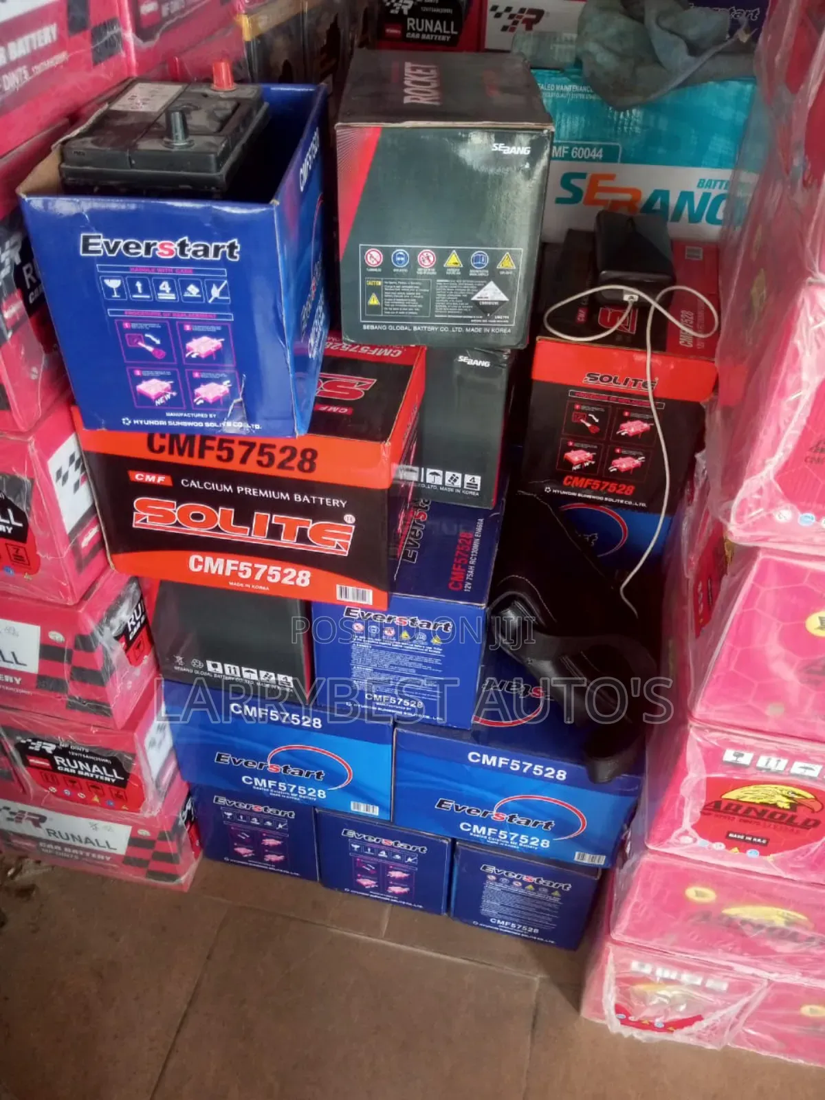 75ah Everstart Battery Made in Korea