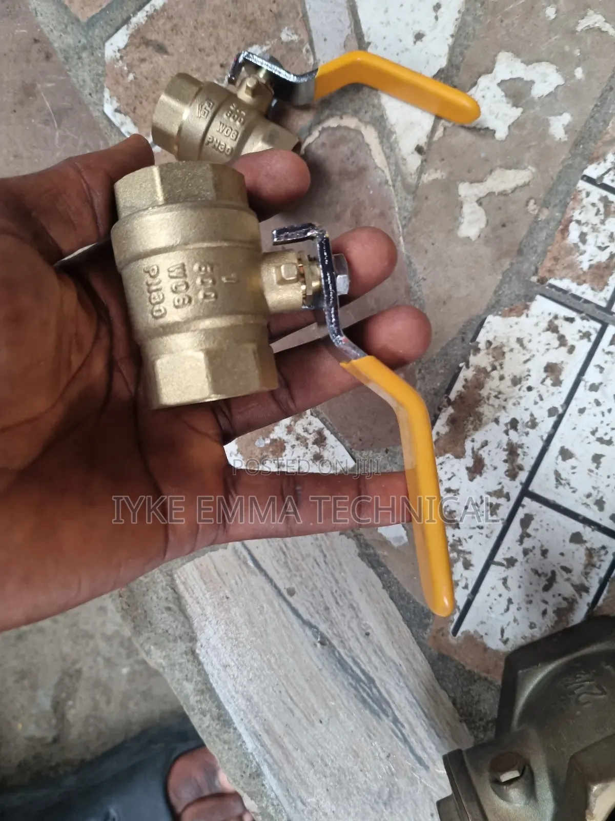 Ball Valve 1" Brass Full Port Threaded