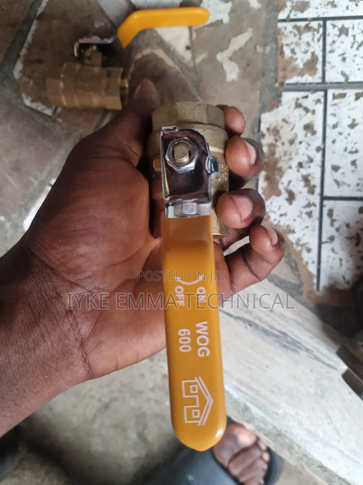 Ball Valve 1" Brass Full Port Threaded