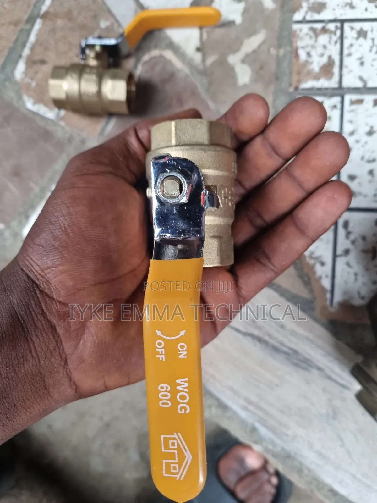 Ball Valve 1" Brass Full Port Threaded