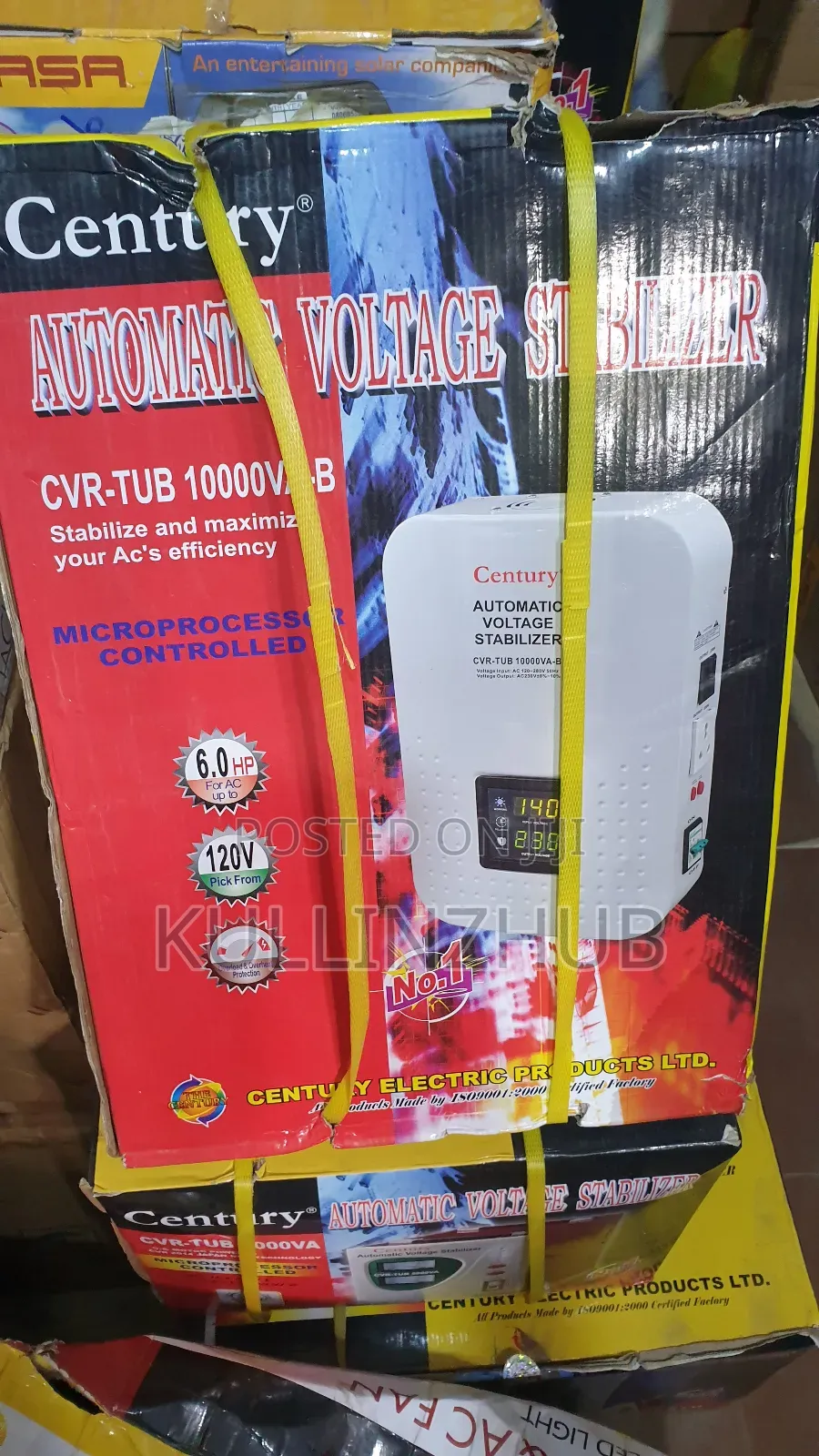 Century 10,000va Automatic Voltage Wall-Mounted Stabilizer