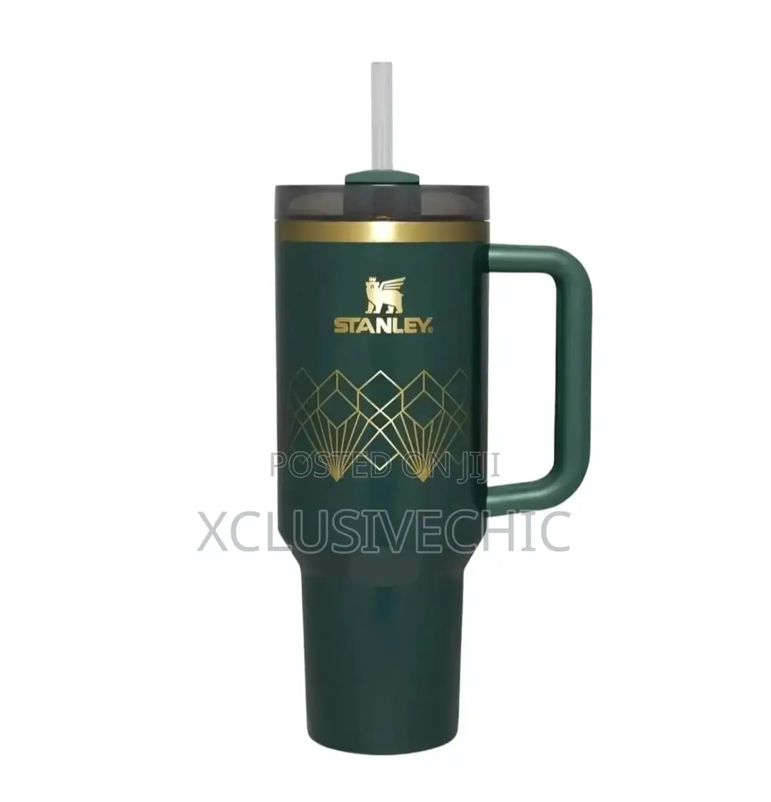 Original Stanley 40oz Tumbler Mug Cup With Straw Cover