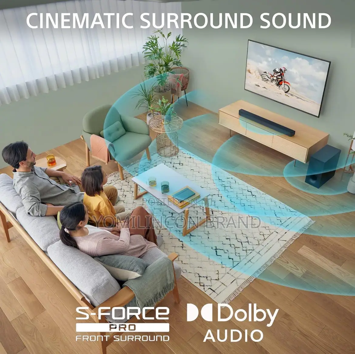 Sony Ht-S400 2.1ch Soundbar With Powerful Wireless Subwoofe