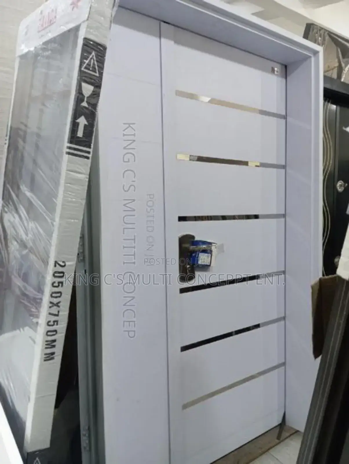 High Quality Israeli White Security Door