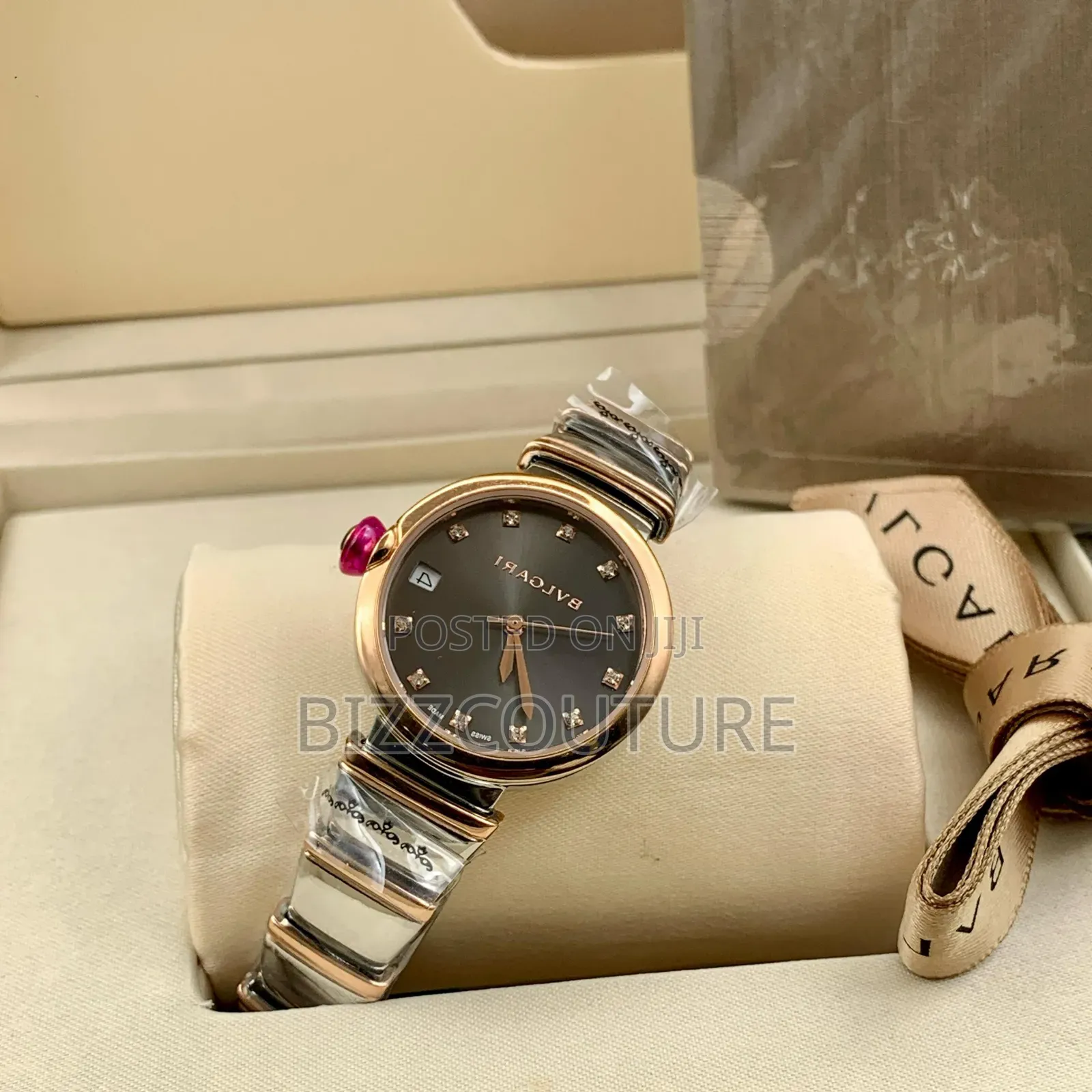 Original Bvlgari Stainless Steel Available in Store