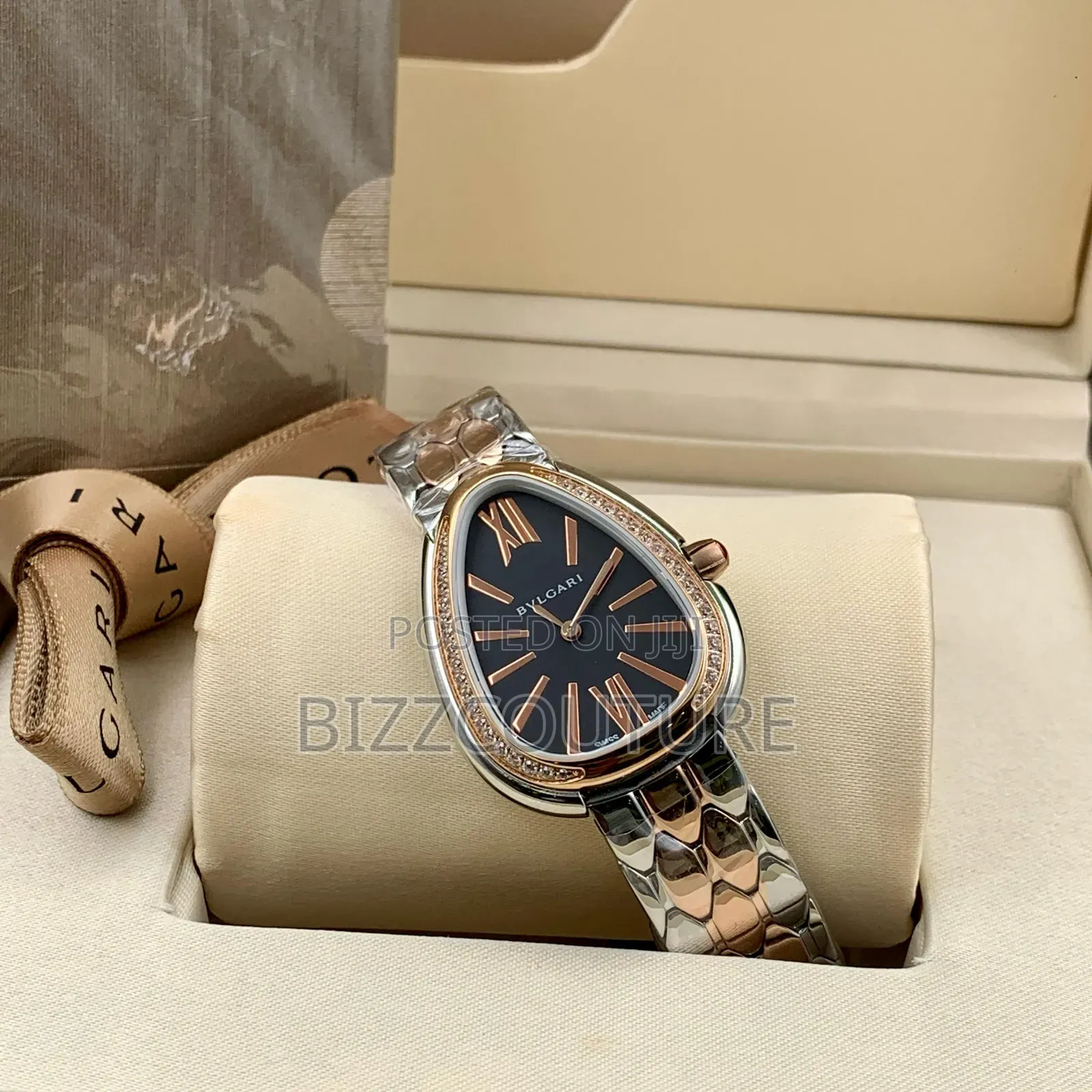 Original Bvlgari Stainless Steel Watch Available in Store
