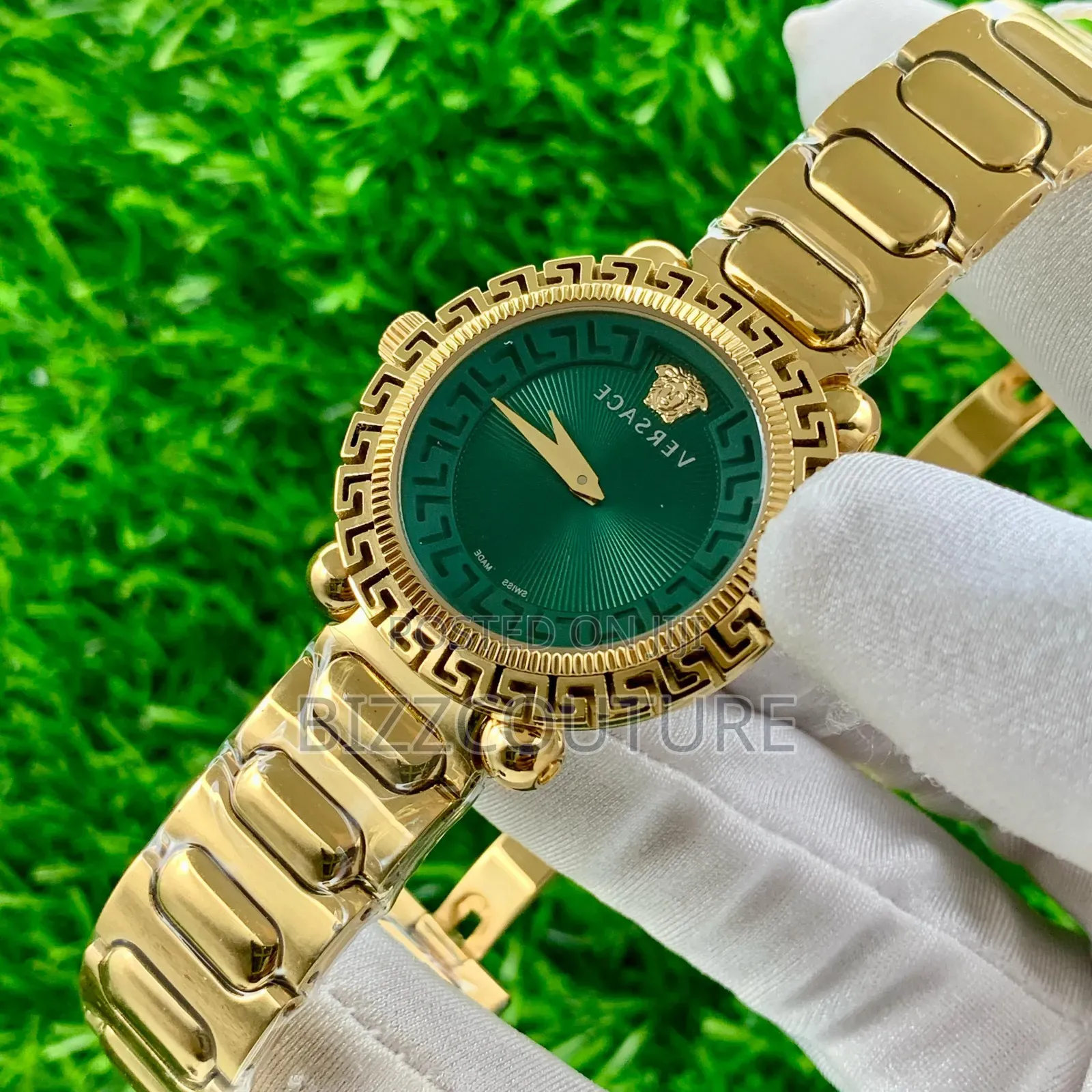 Original Versace Gold Stainless Steel Watch
