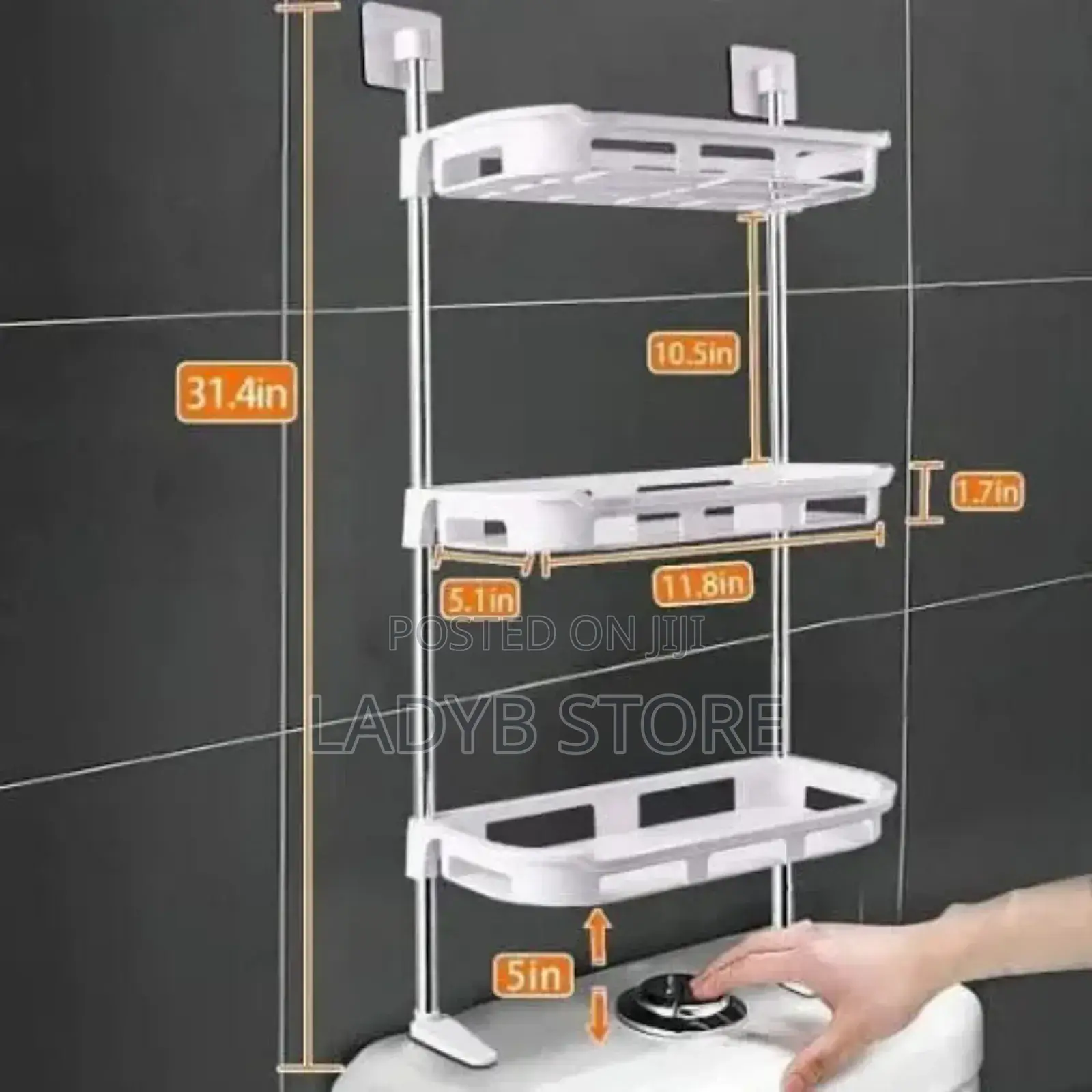 3layers Toilet Rack