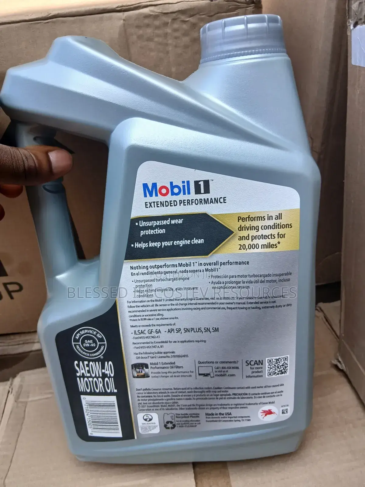 0w40 Mobil 1 Synthetic Oil