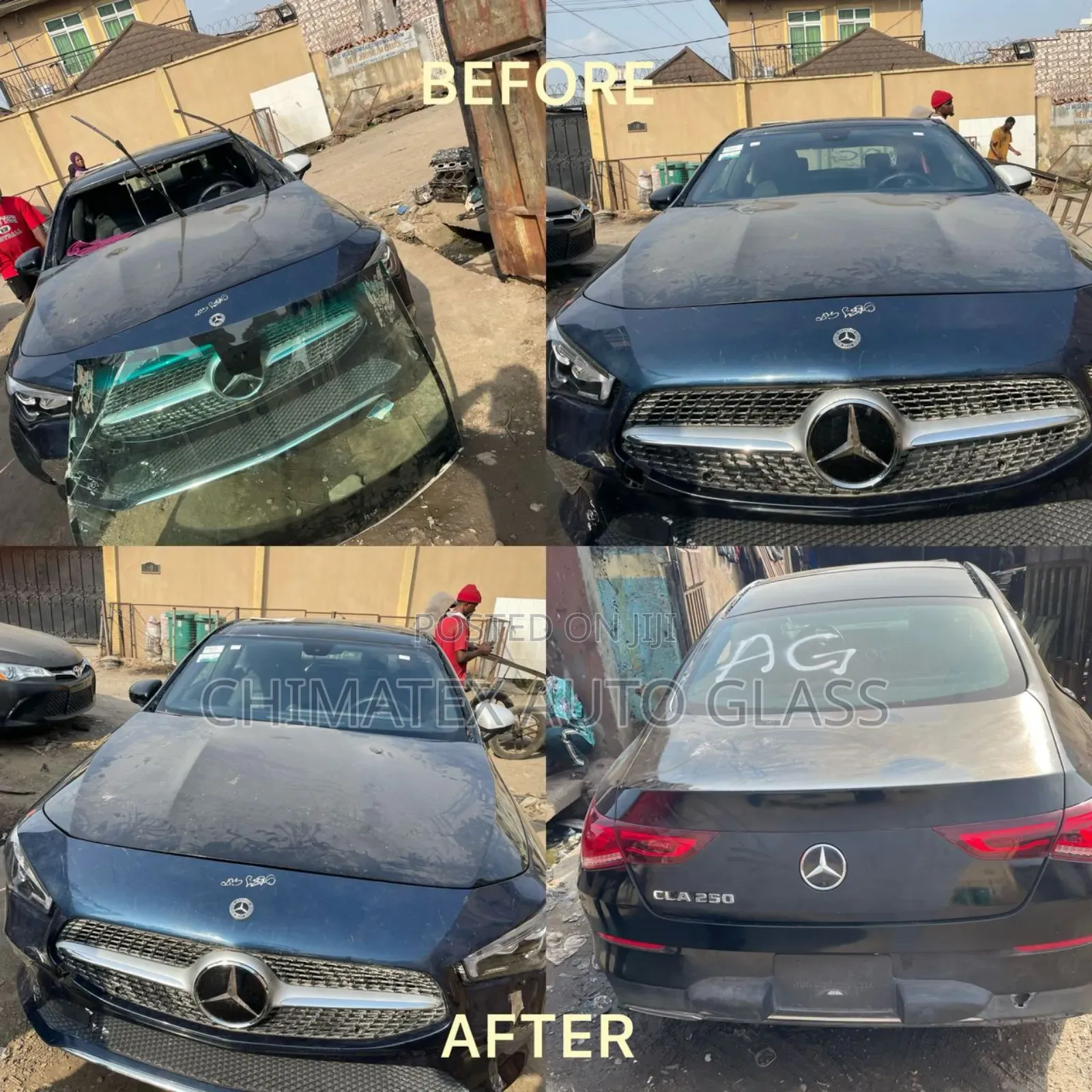Cla250 2022 Windscreen Glass, We Deliver and Install