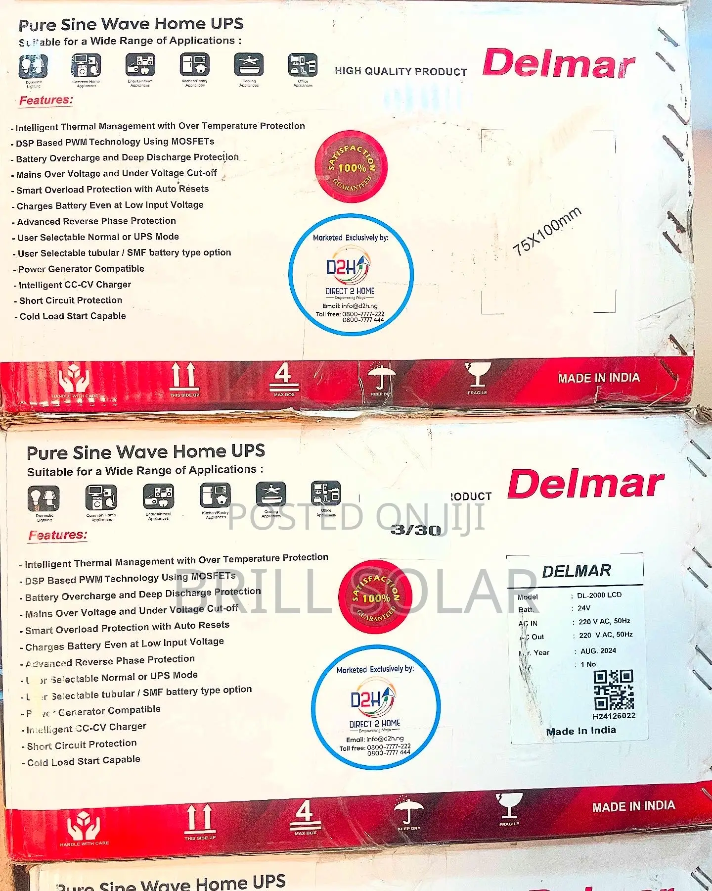 2kva 24v Delmar Pure Sine Wave Inverter