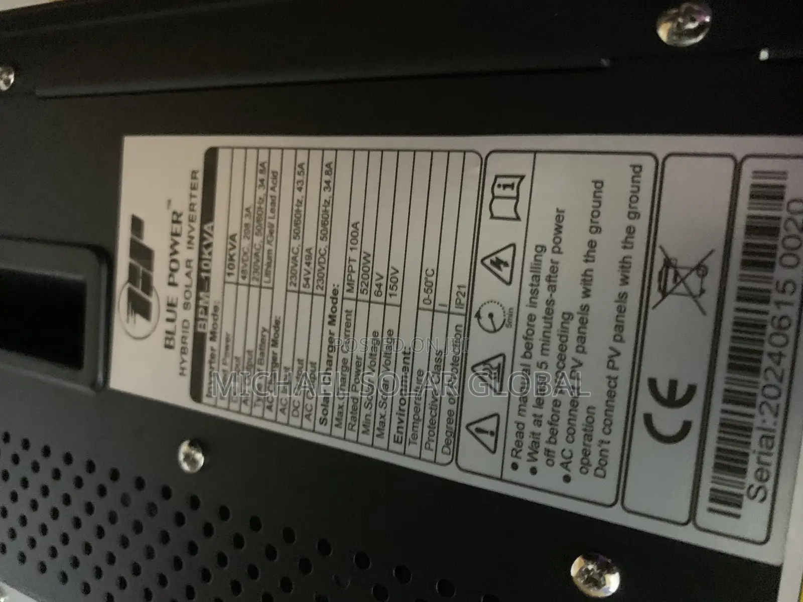 10kva 48v Blue Power Hybrid Inverter
