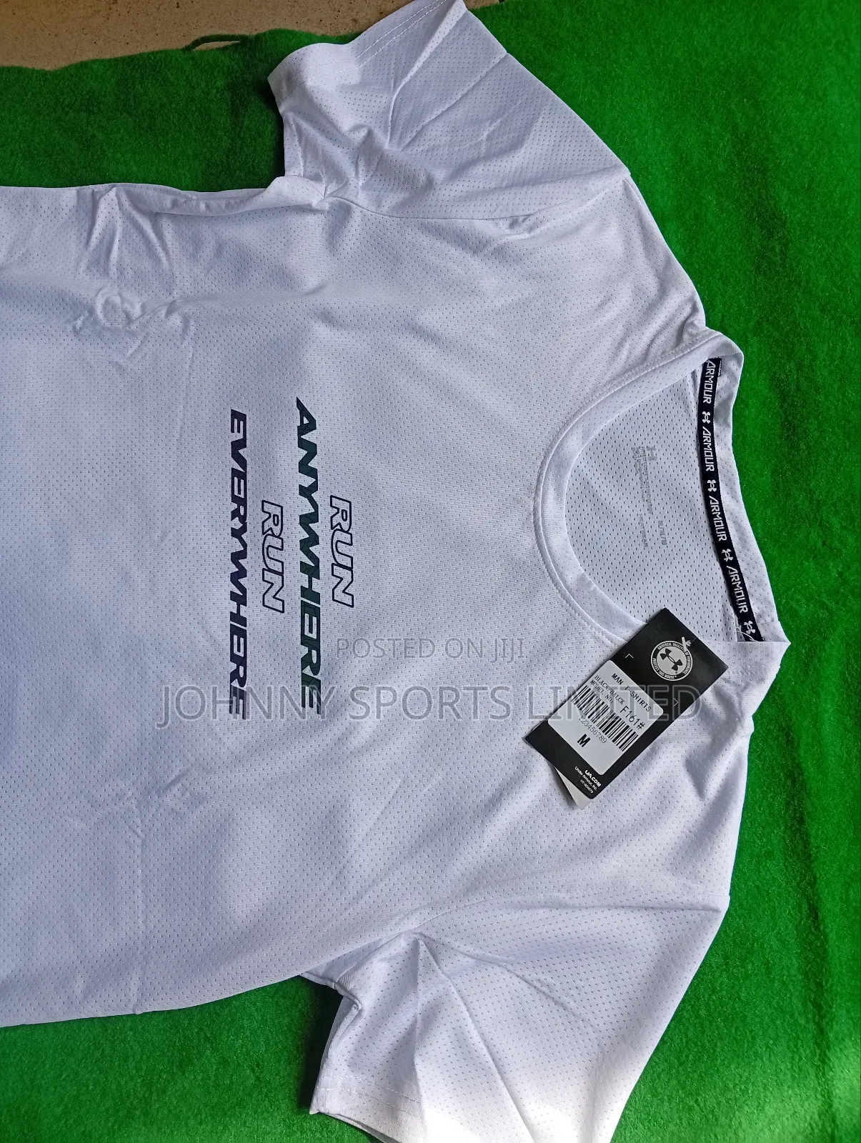 Sports White T-Shirt