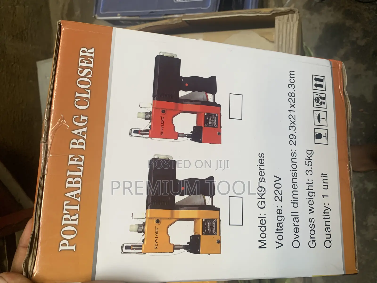 Portable Battery Bag Closer New