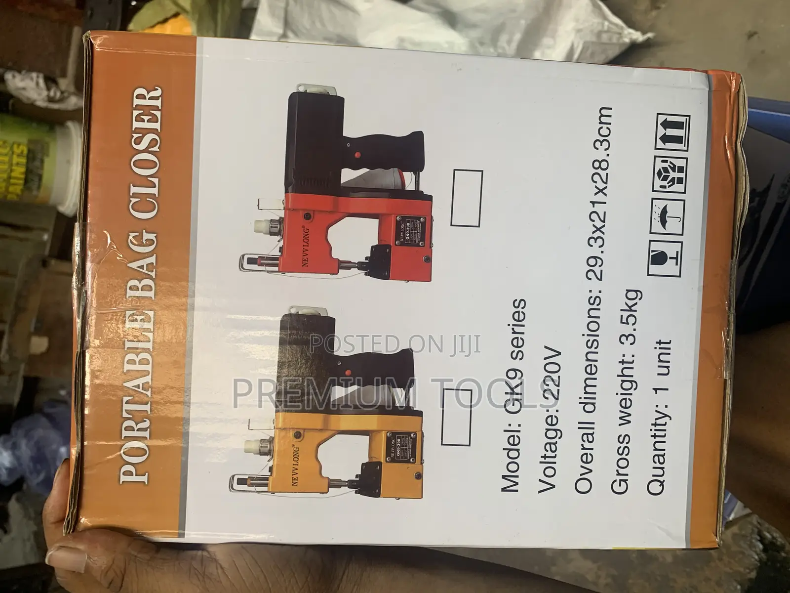 Portable Battery Bag Closer New