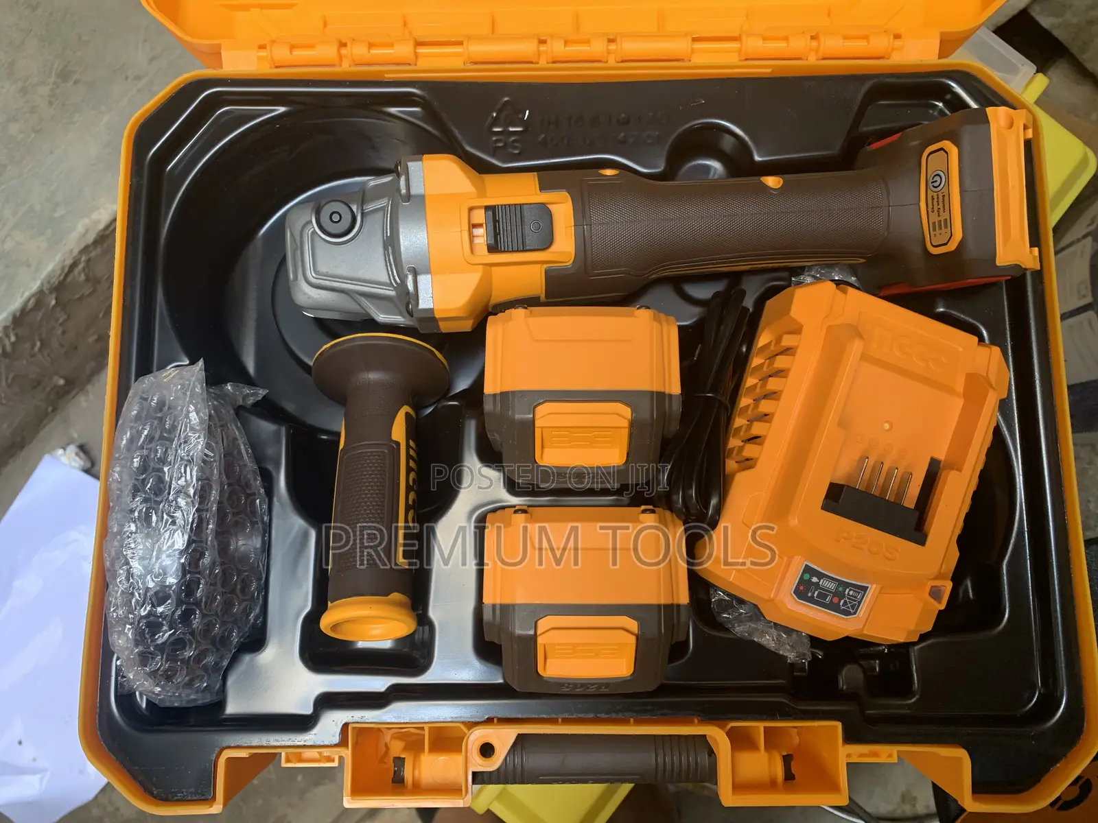 Ingco Cordless Grinder New Battery