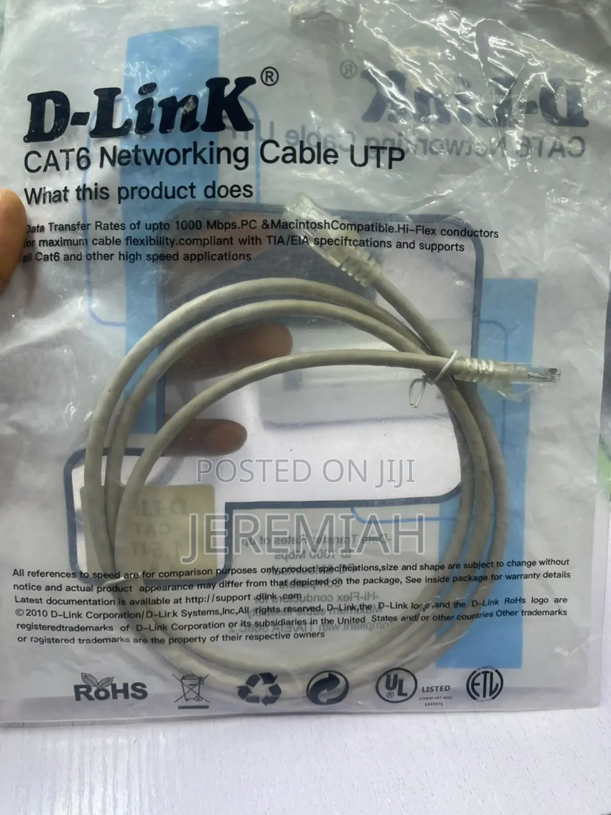 Patch Cord 3m D-Link