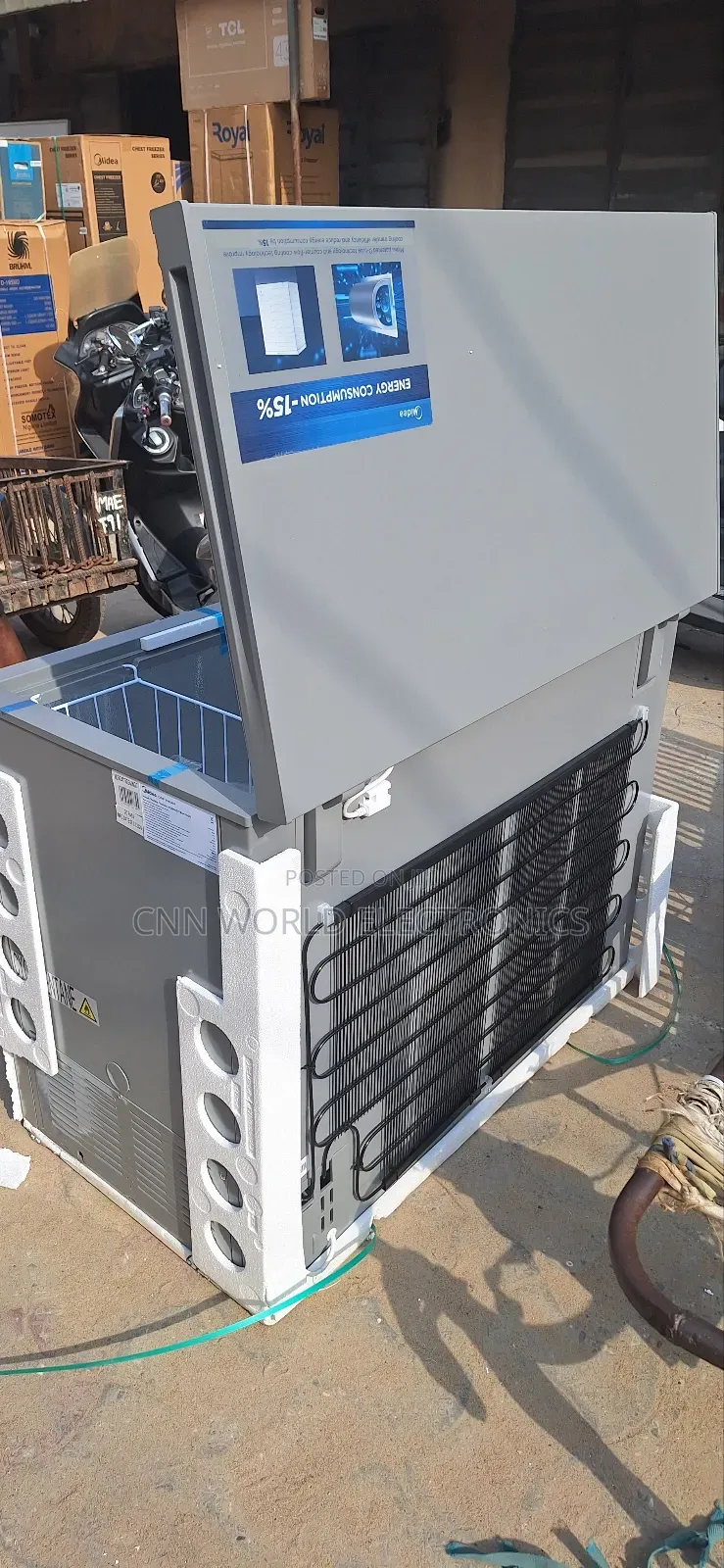 New Midea (300l) Deep Freezer Energy Saving Faster Freezing