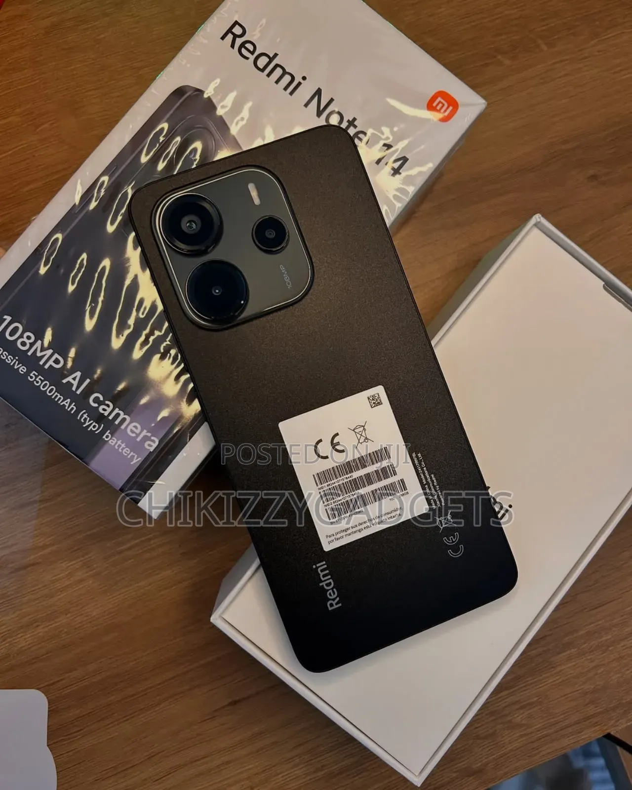 New Xiaomi Redmi Note 14 4G 256 GB Black