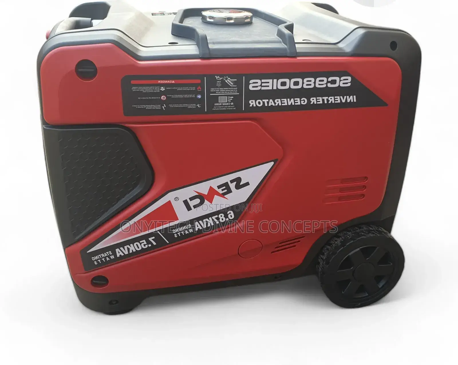 7.5 Senci Inverter Generator Low Fuel Consumption