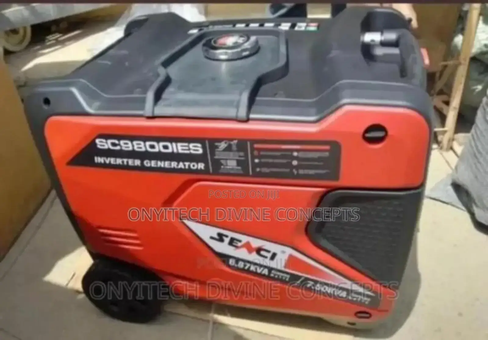 7.5 Senci Inverter Generator Low Fuel Consumption