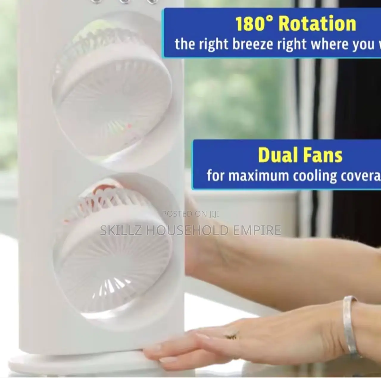 Rechargeable Mist Fan
