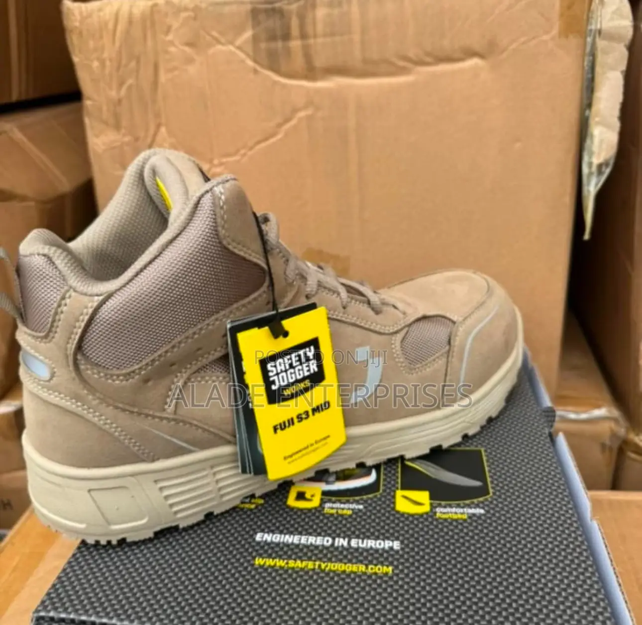 Safety Jogger Boot Fuji S3s Mid Water Resistant