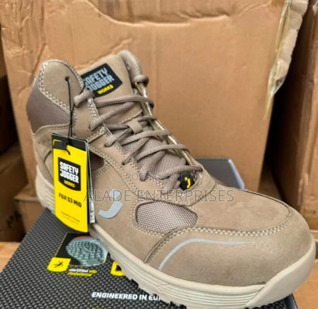 Safety Jogger Boot Fuji S3s Mid Water Resistant
