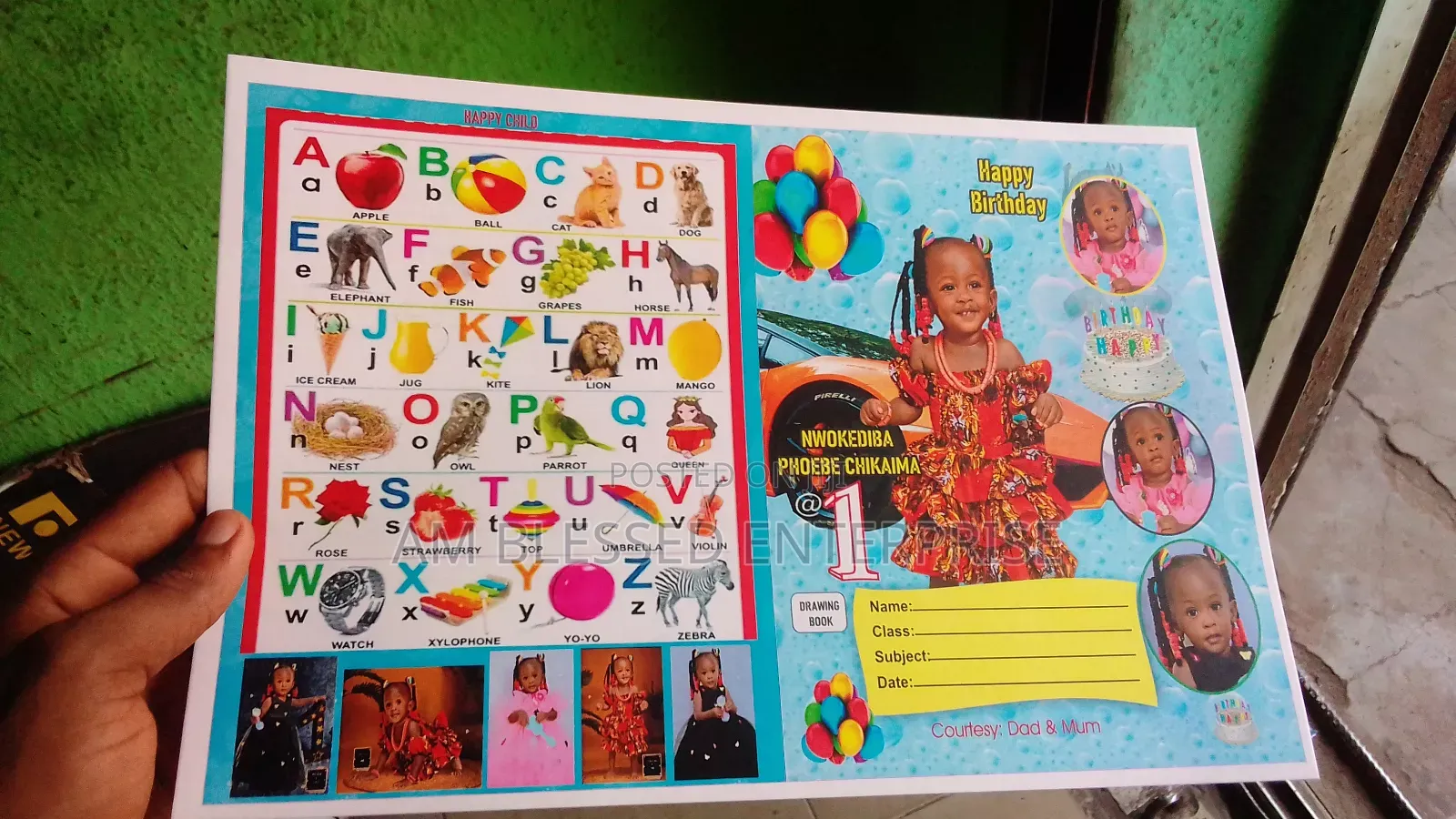 School Exercise Book