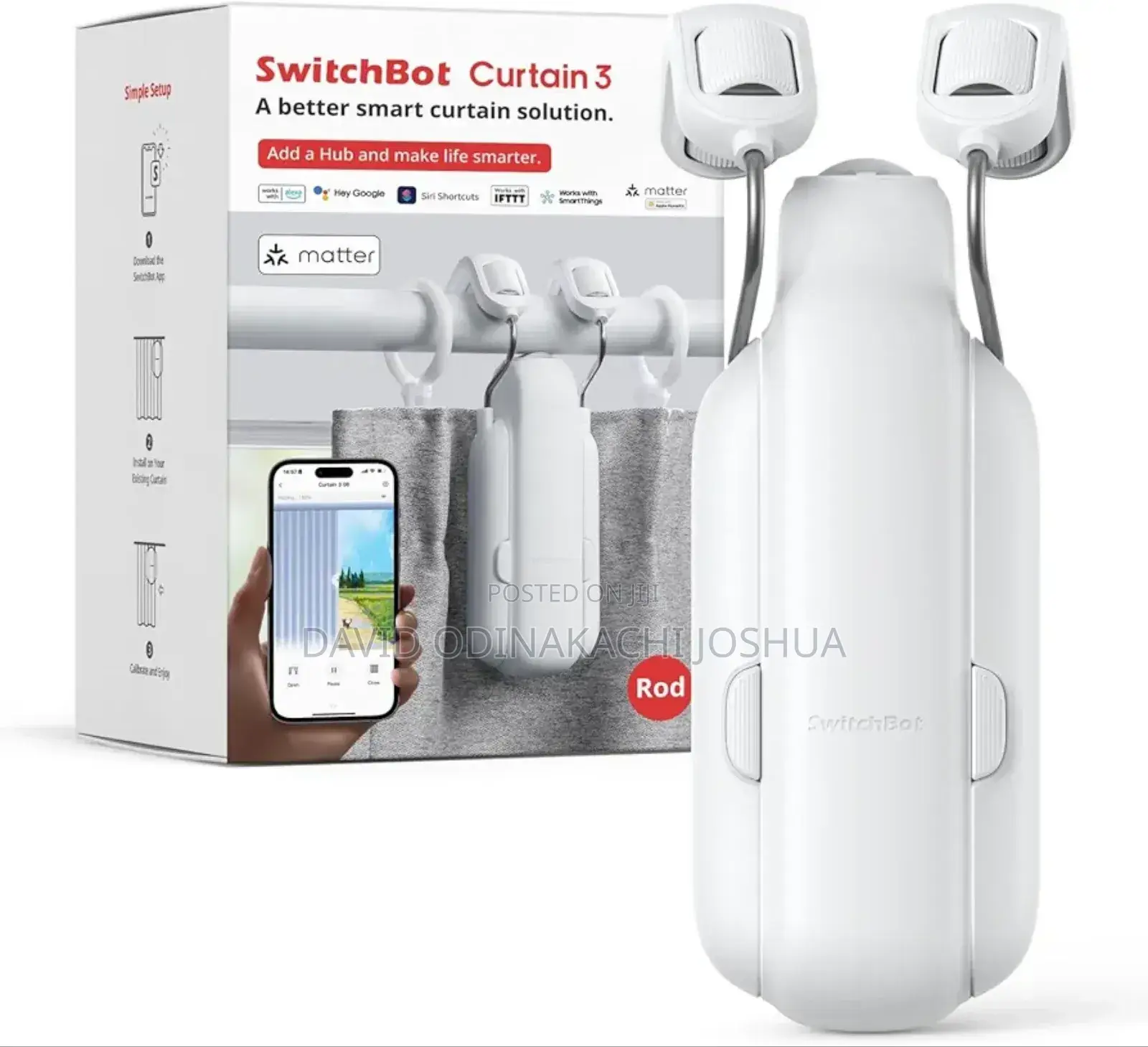 Smart Wifi Double Curtain Robot