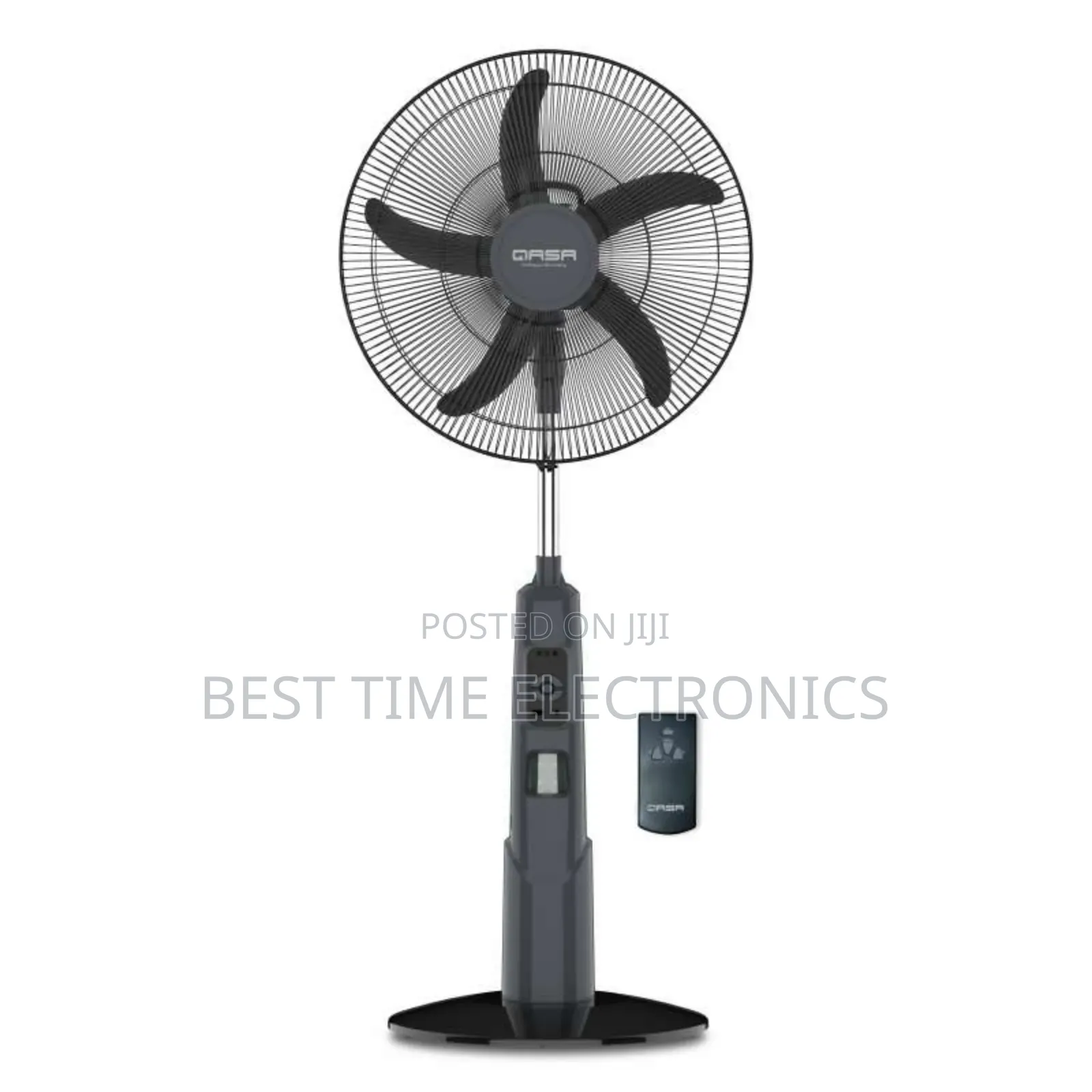 18" Qasa Rechargeable Standing Fan