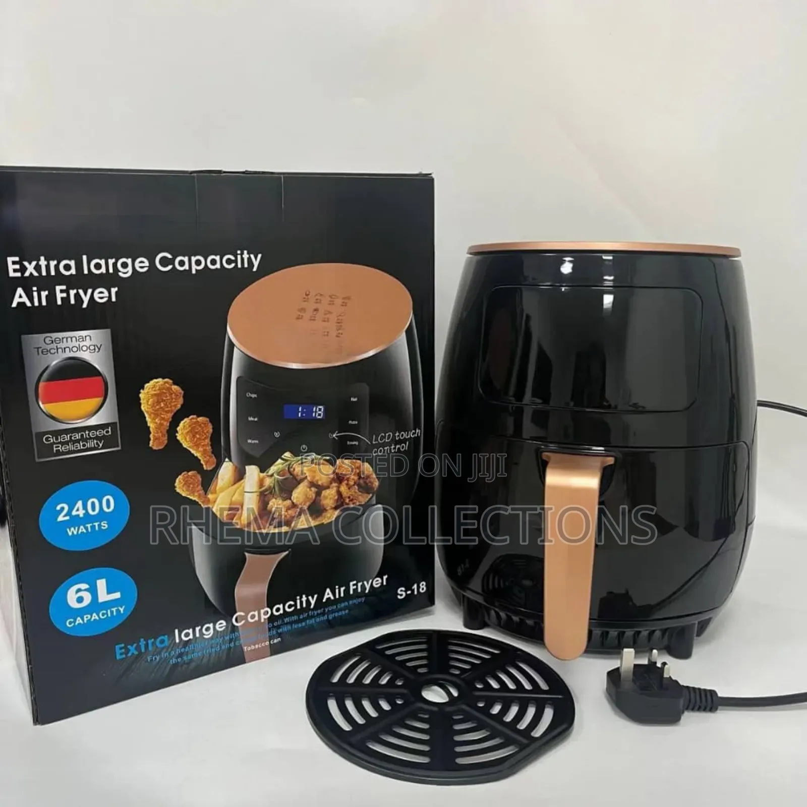 6l Digital Air Fryer Large Capacity