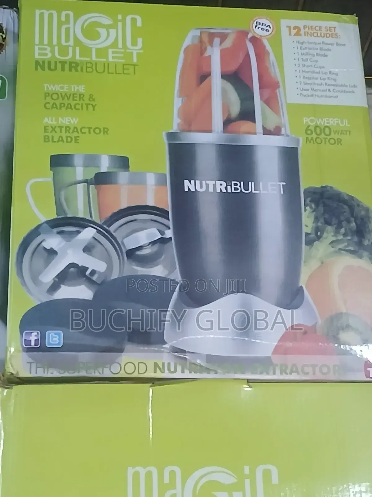 Nutri Bullet 600 Watts
