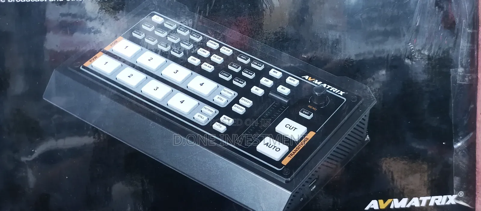 Avmatrix Hvs0403u Micro 4 Channels Sdi/Hdmi Video Switcher
