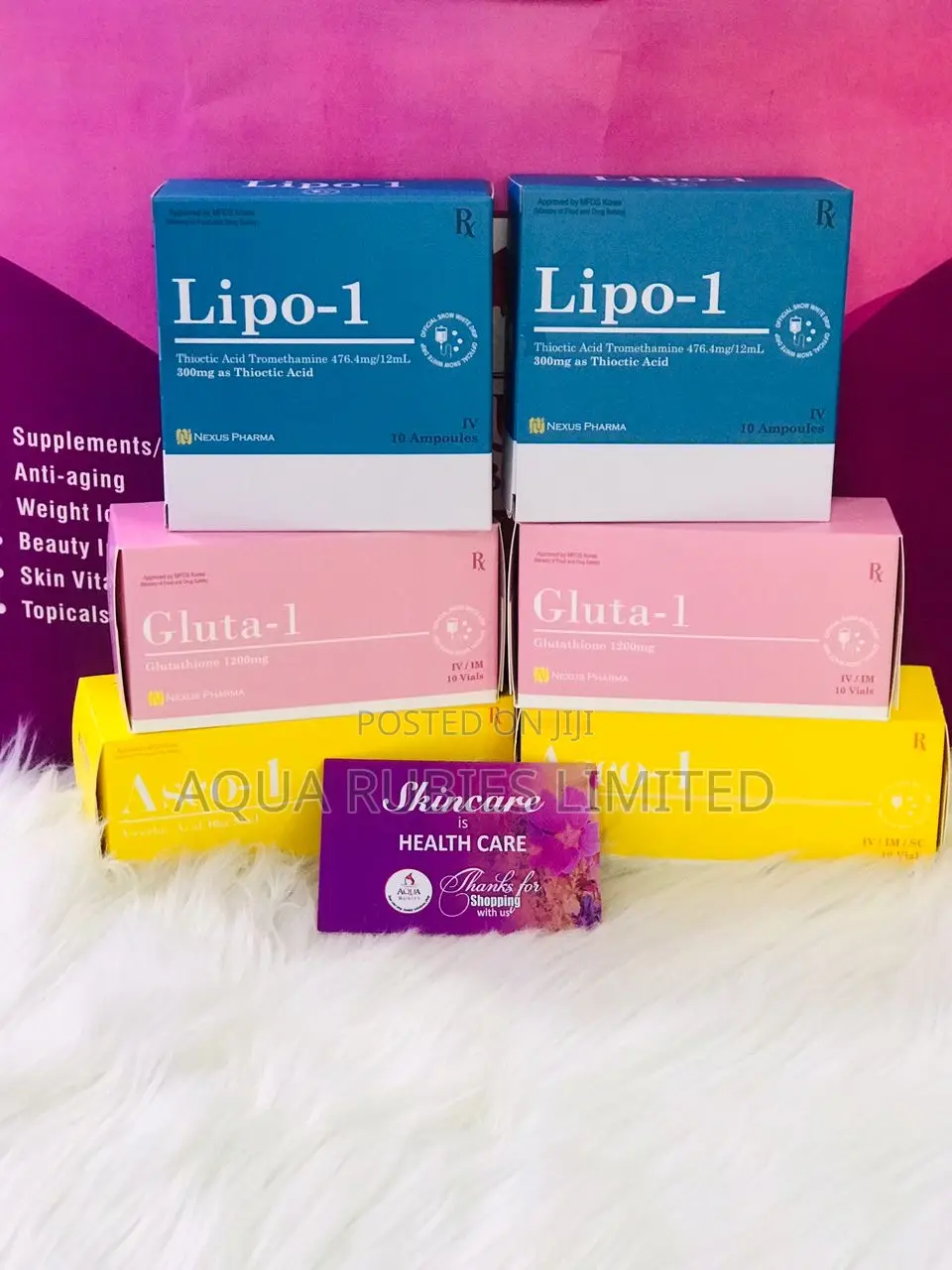 Gluta-1 Korean Snow White Injections