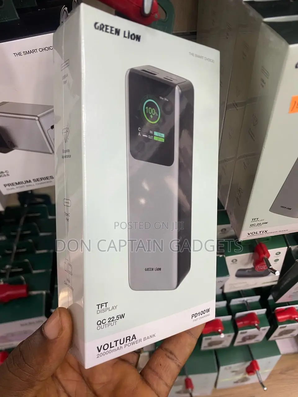 Green Lion Voltura Laptop Power Bank 100w 20000mah