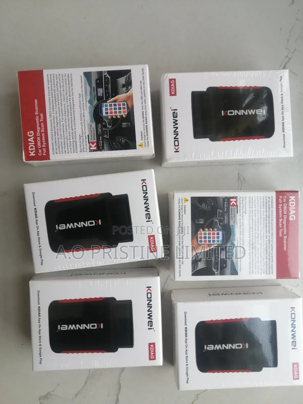 Konnwei Kdiag Car Scanner With Lifetime Free Updated