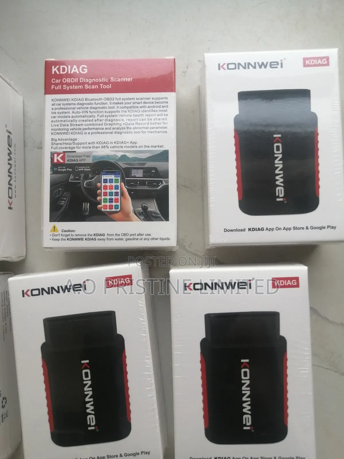 Konnwei Kdiag Car Scanner With Lifetime Free Updated