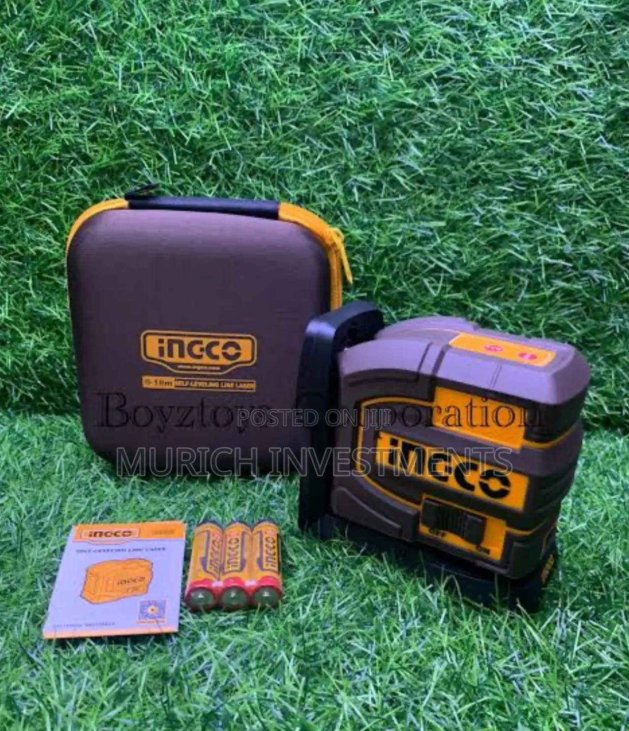 Ingco Hll156503 Self-Leveling Line Laser – Red Laser Beam