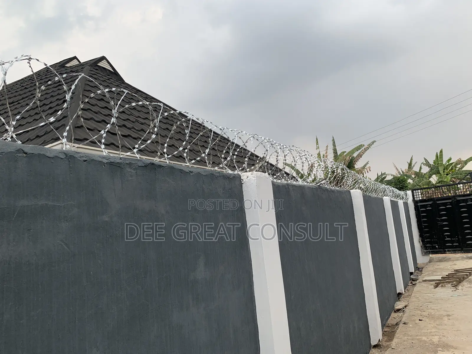 Razor Barb Wire for Residential Buildings