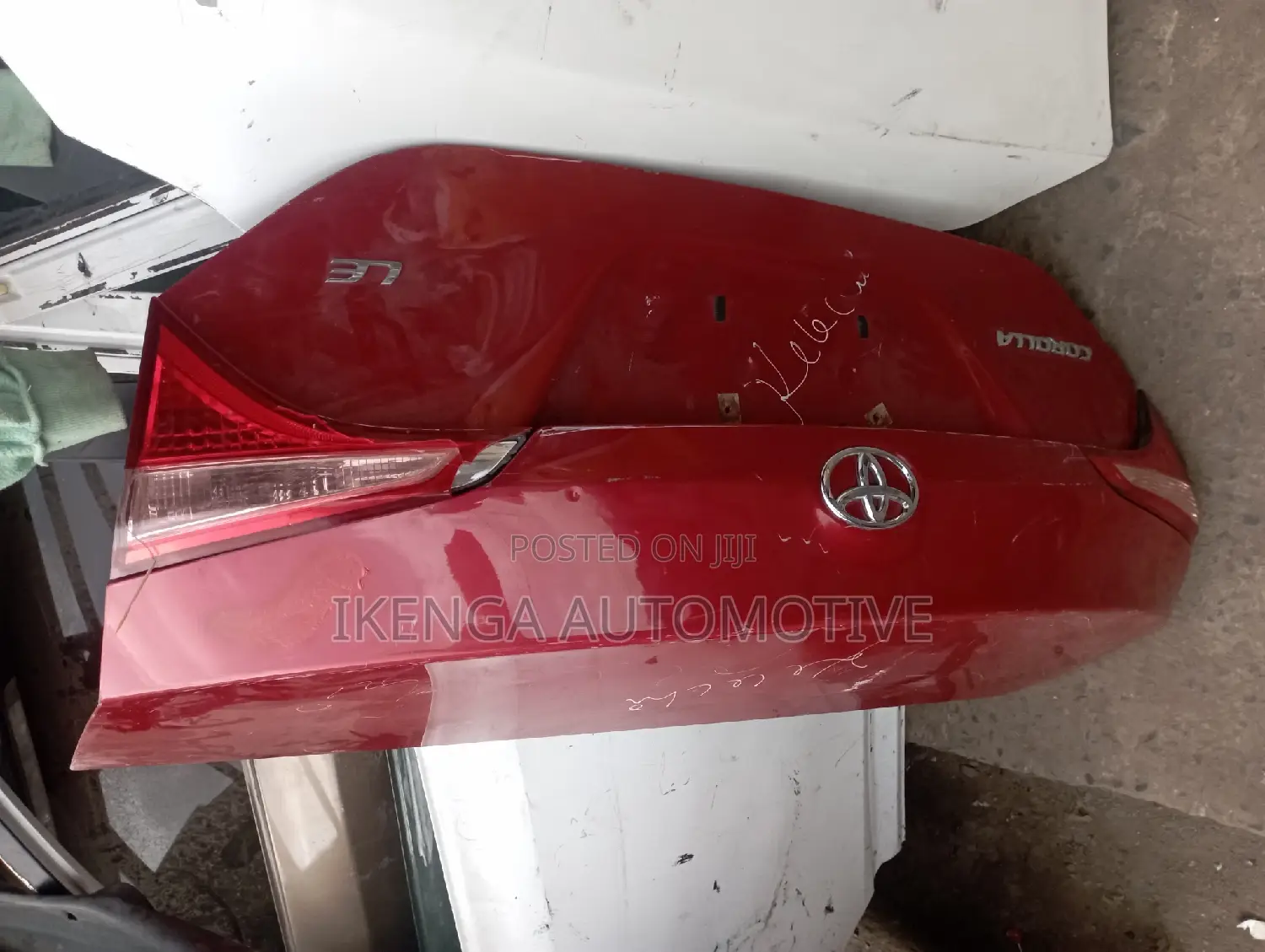 Complete Boot Toyota Corolla 2014