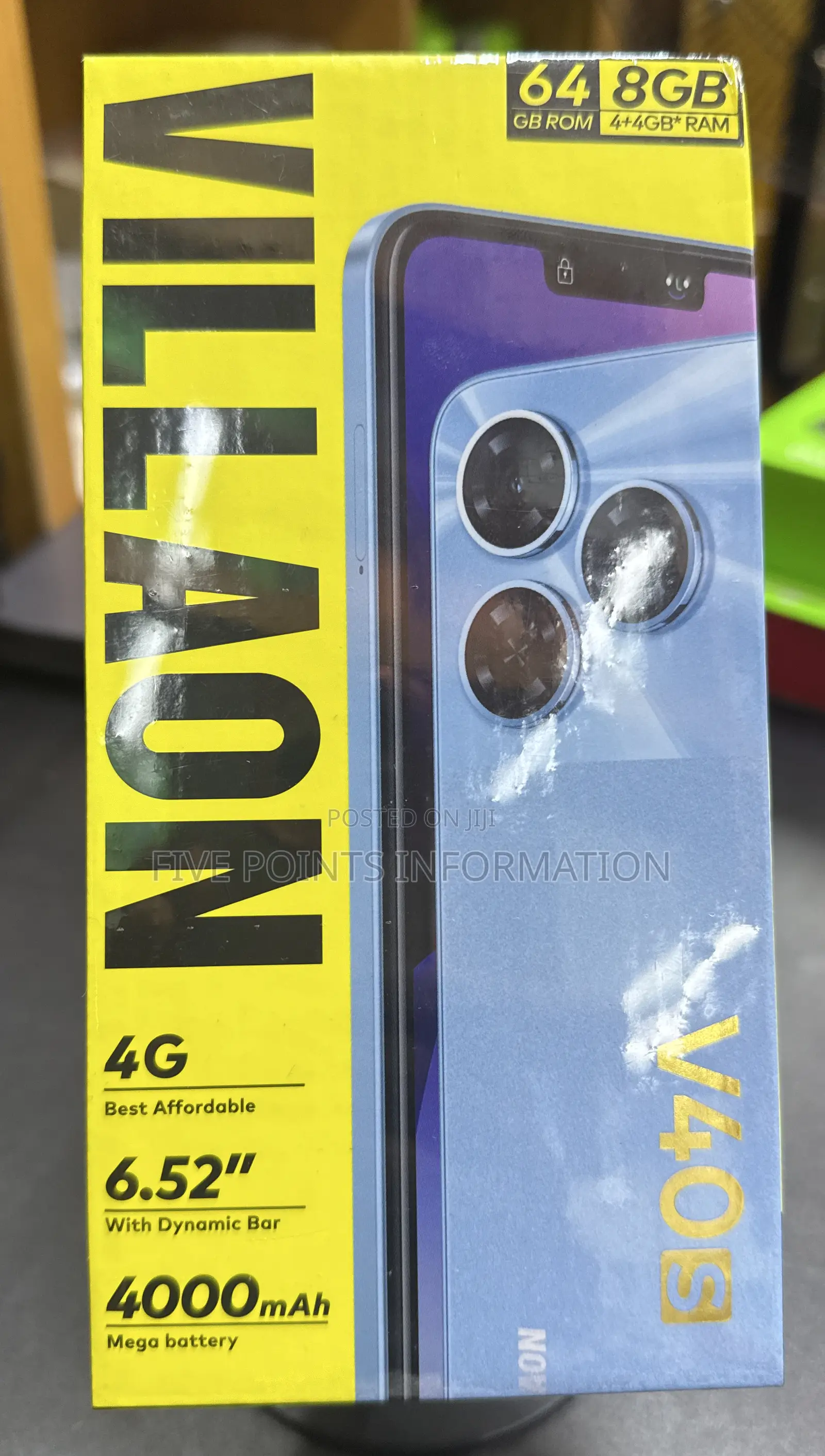 New Villaon V40s 64 GB Black