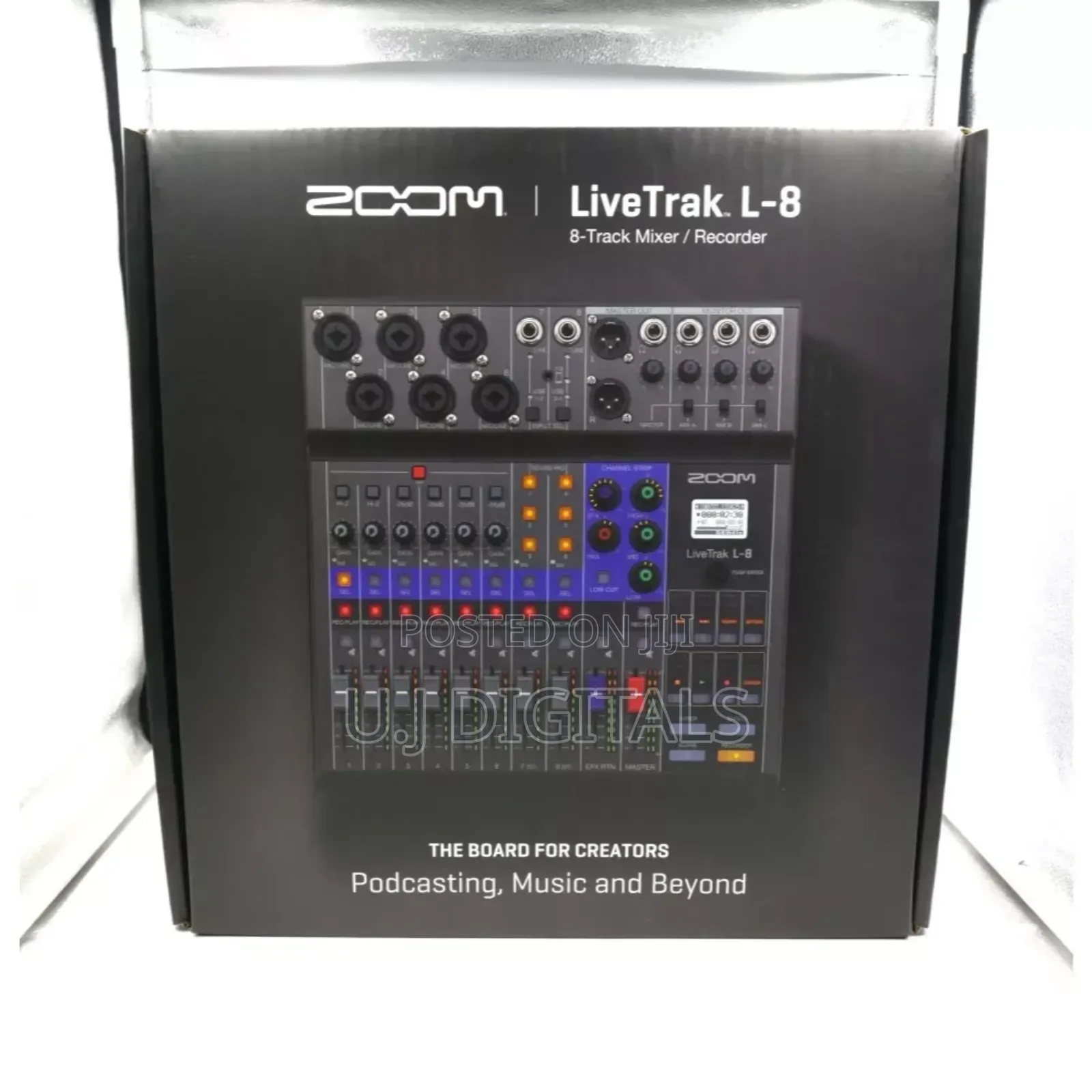 Zoom Live-track L-8 Portable 8 Channel Digital Mixer