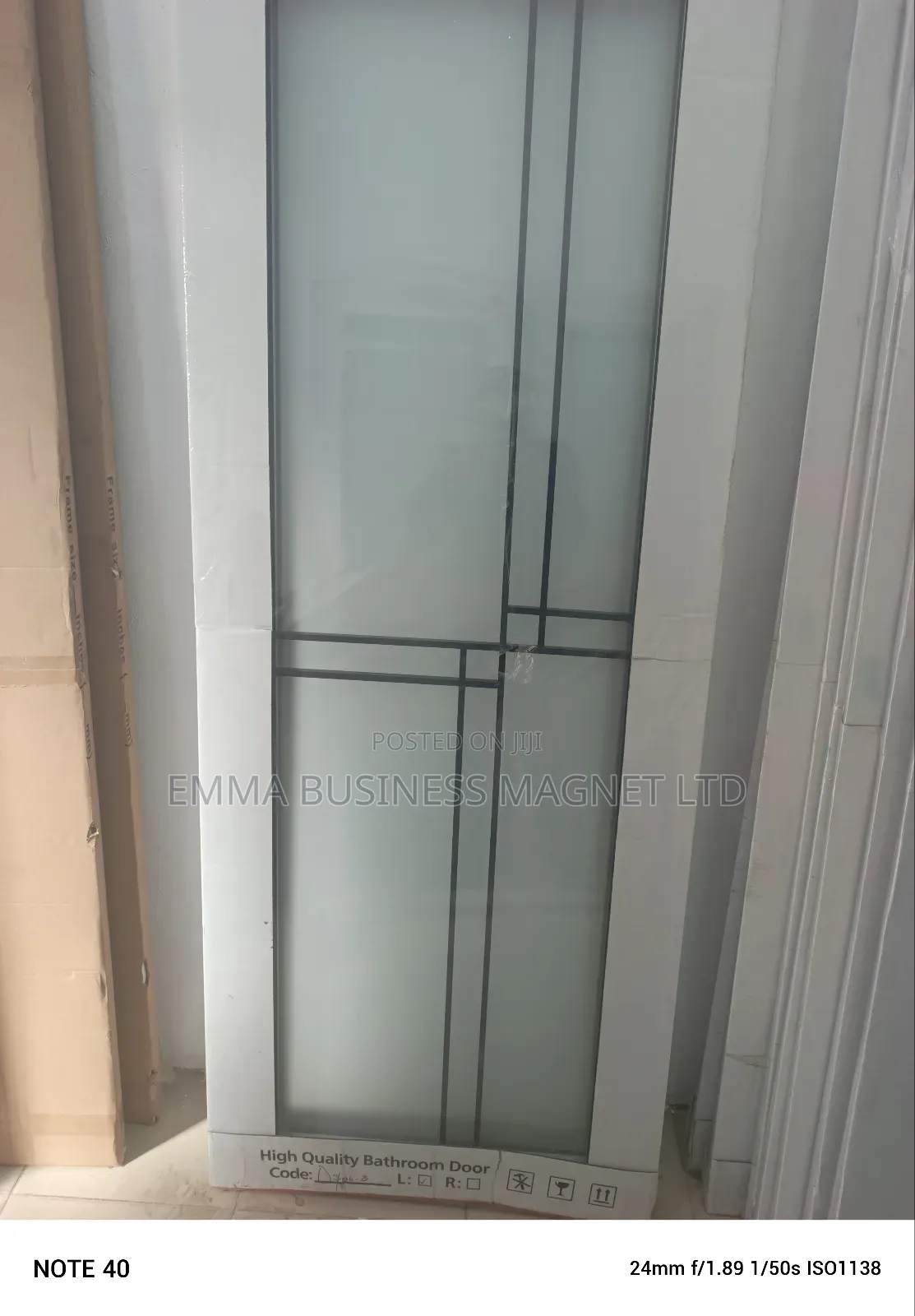 High Quality New Arrivals Aluminum Glass Toilet Doors