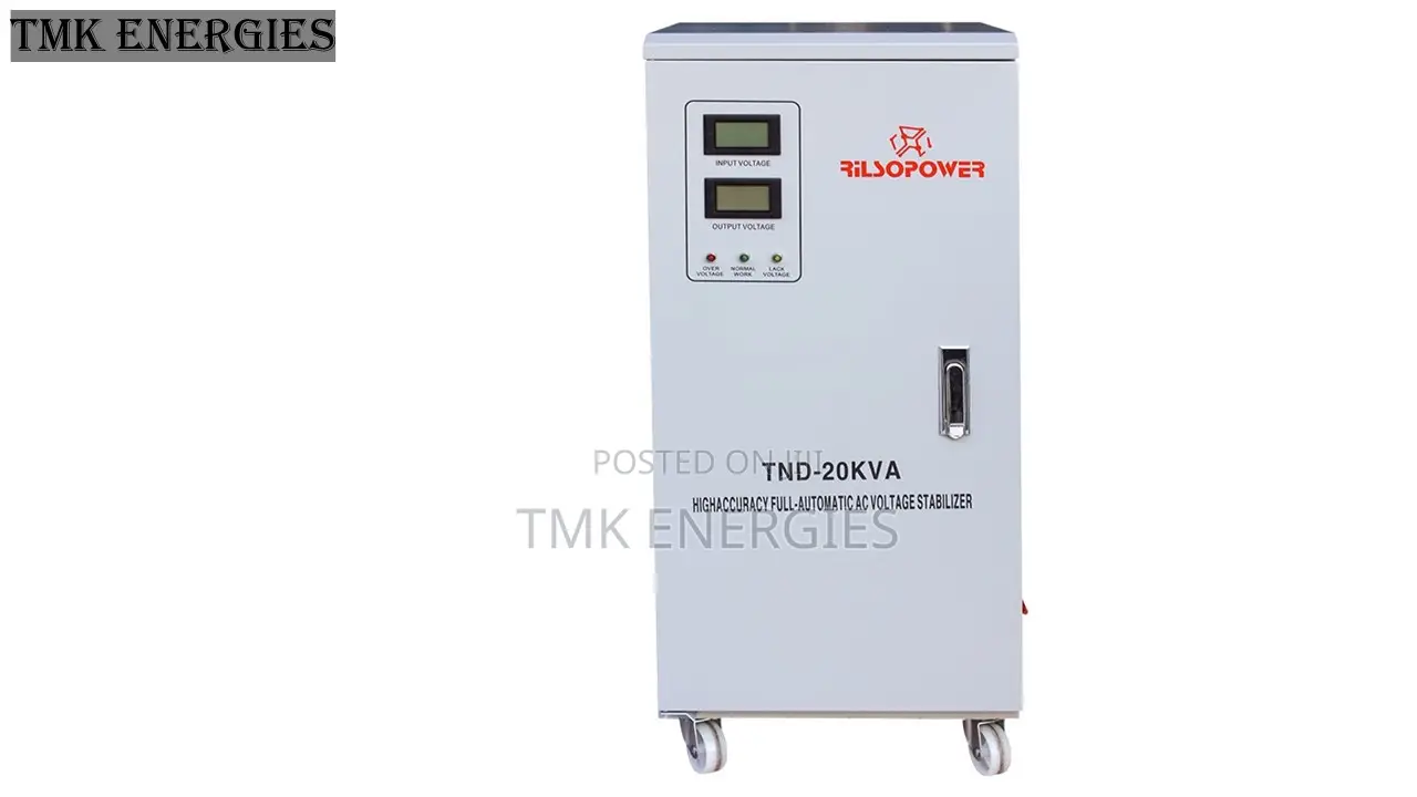 20kva Rilsopower Singles Phase Servo Stabilizer